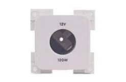 OCS Contactdoos Grijs 12 V