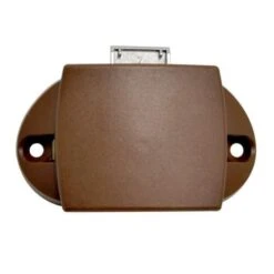 OCS Drukknopslot Bruin