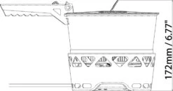 Primus PrimeTech Stove Set 1.3L Pannenset -Avonturen Plein 26938 primus primetech stove set 1.3l