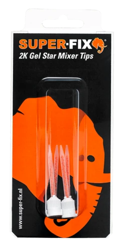 Super-fix Mixer Tips CA Gel Star 4 Stuks