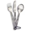Optimus Titanium 3-Piece Cutlery Set -Avonturen Plein 46219 optimus titanium 3 piece cutlery set