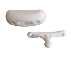 OCS Deurvanger Met Kogelkop Wit