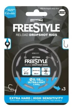 Freestyle Reload Dropshot Rig Onderlijn