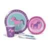 Kampa Unicorn Kinderservies Set -Avonturen Plein 67164 kampa eenhoorn kinderservies set