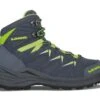 Lowa Innox Pro GTX Mid Junior Wandelschoen Kids Blauw -Avonturen Plein 68023 lowa innox pro gtx mid junior 27 steelblue lime