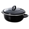 ML Braadpan Emaille 20cm -Avonturen Plein 73010 ml braadpan emaille 20cm
