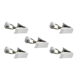 OCS Gordijnrunner Met Knijper 5 Stuks