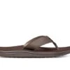 Teva Voya Flip Leather Slipper Heren Bruin -Avonturen Plein 76190 teva voya flip leather slipper heren