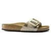 Birkenstock Madrid Big Buckle Smal Slipper Dames Bruin -Avonturen Plein 77449 birkenstock madrid big buckle smal slipper dames