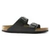 Birkenstock Arizona BF Narrow Slipper Dames Zwart -Avonturen Plein 77467 birkenstock arizona bf schwarz narrow mt37