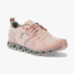 ON Cloud Waterproof Wandelschoen Dames Roze -Avonturen Plein 77736 on cloud waterproof wandelschoen dames