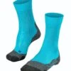 Falke TK2 Explore Cool Wandelsok Dames Blauw -Avonturen Plein 79459 falke tk2 cool wandelsok dames