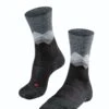 Falke TK2 Crest Wandelsok Heren Grijs -Avonturen Plein 79464 falke tk2 wandelsok heren