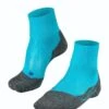 Falke TK2 Short Cool Wandelsok Dames Blauw -Avonturen Plein 79581 falke tk2 short cool wandelsok dames