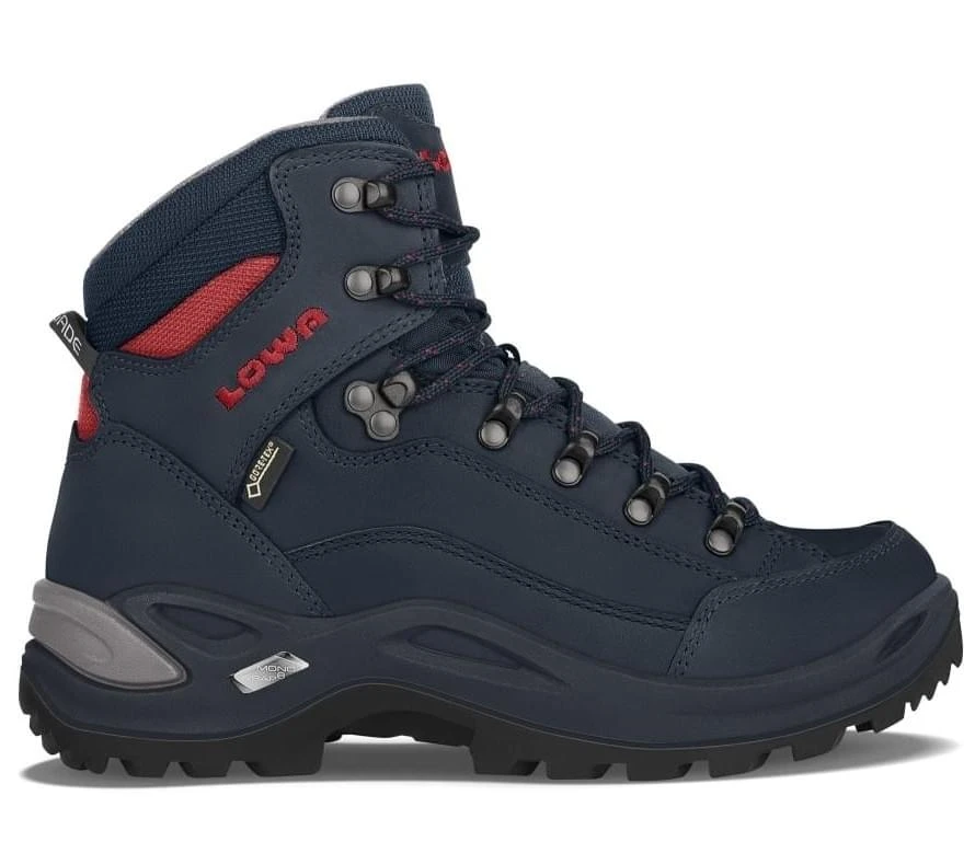 Lowa Renegade GTX Mid Wandelschoen Dames Donkerblauw 3 Lowa Renegade GTX Mid Wandelschoen Dames Donkerblauw