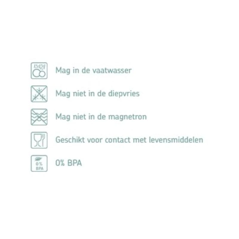 Mepal Serveerschaal Bloom 1,5 L Groen 4 Mepal Serveerschaal Bloom 1,5 L Groen - Afbeelding 2