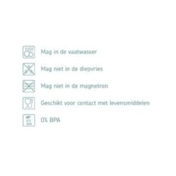 Mepal Saladebestek Bloom 2-delig Wit -Avonturen Plein 81270 mepal saladebestek bloom 2 delig