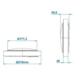 ProPlus Plafonnière 42-LED 12V -Avonturen Plein 81619 proplus plafonniere 42 led 12v