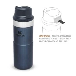 Stanley The Trigger-Action Travel Mug 0,35L Blauw -Avonturen Plein 82055 stanley the trigger action travel mug 035l