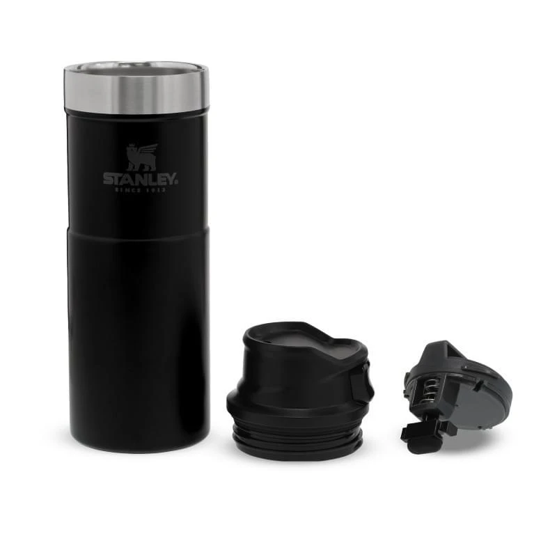 Stanley The Trigger-Action Travel Mug 0,47L Zwart 4 Stanley The Trigger-Action Travel Mug 0,47L Zwart - Afbeelding 2