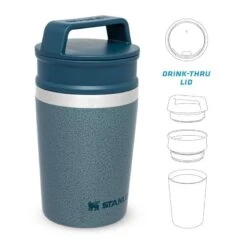 Stanley The Shortstack Travel Mug 0,23L Groen -Avonturen Plein 82260 stanley the shortstack travel mug 023l