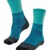 Falke TK2 Explore Wandelsok Dames Blauw -Avonturen Plein 85768 falke tk2 wandelsok dames