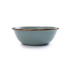 Barebones Enamel Kom Set 2 Stuks Groen -Avonturen Plein 88688 barebones enamel kom set 2 stuks