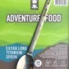 Adventure Food Extra Long Titanium Spoon -Avonturen Plein 90063 adventure food extra long titanium spoon