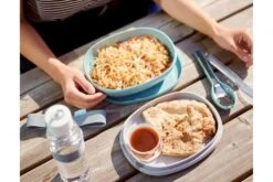 Mepal Lunchbox Ellipse Duo Vibe Groen -Avonturen Plein 90110 mepal lunchbox ellipse duo vibe