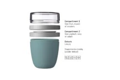 Mepal Lunchpot Ellipse Vibe Groen -Avonturen Plein 90126 mepal lunchpot ellipse vibe