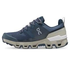 ON Cloudwander Waterproof Wandelschoen Dames Blauw -Avonturen Plein 91171 on cloudwander waterproof wandelschoen dames