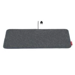Heatek Verwarmde Voetenmat 90 X 40 Cm Grijs