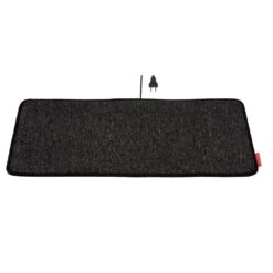 Heatek Verwarmde Voetenmat 90 X 40 Cm Donkergrijs