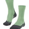 Falke TK2 Explore Cool Wandelsok Dames Groen -Avonturen Plein 97078 falke tk2 explore cool wandelsok dames