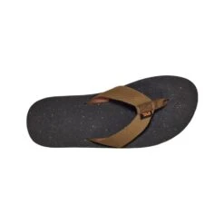 Teva Reflip Quincy Slipper Heren Donkergroen -Avonturen Plein 97636 teva reflip quincy slipper heren